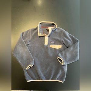Patagonia Blue Fleece Kids Sweatshirt